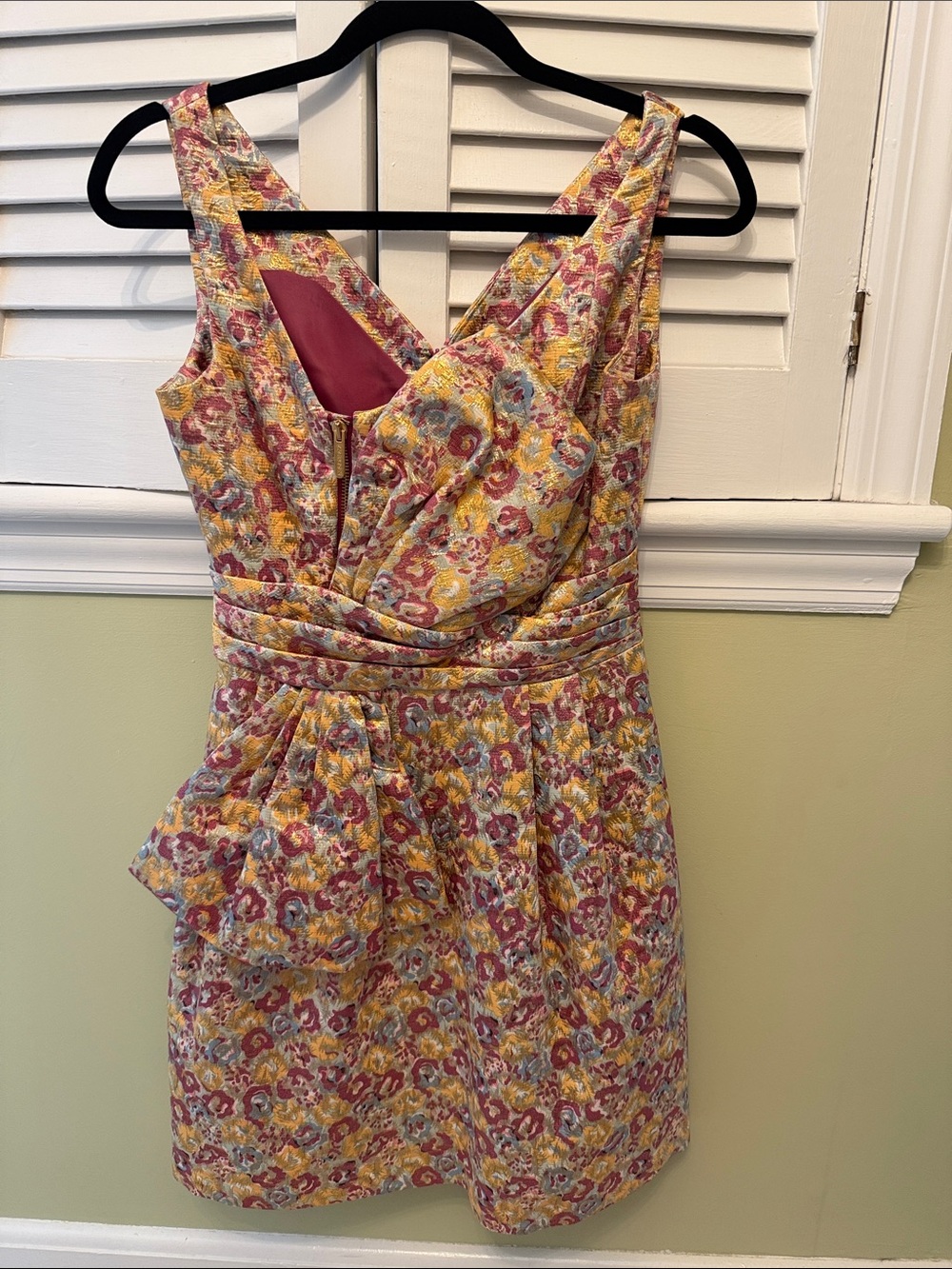 Zac Posen for Target Floral Midi Dress in Yellow and Pink - size 5